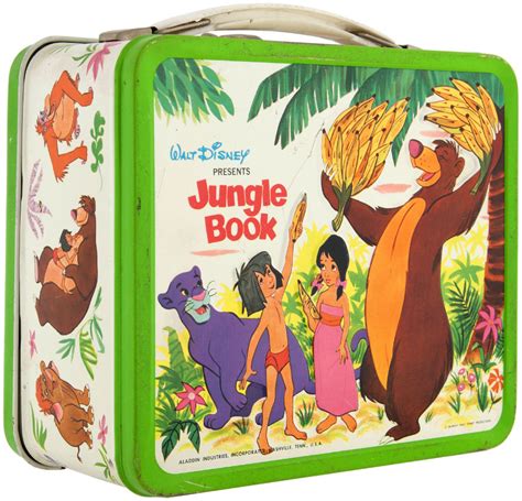 jungle book metal lunch box for sale 